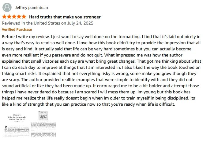 Find Meaning Through Relentless Discipline Book Review 3